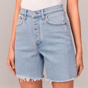 Abercrombie High Rise 7 Inch Dad Shorts